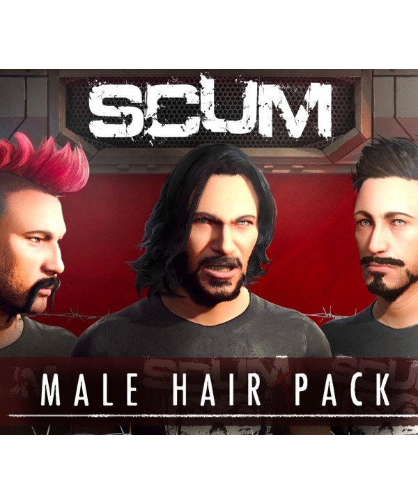 SCUM - Male Hair Pack DLC Steam Key GLOBAL